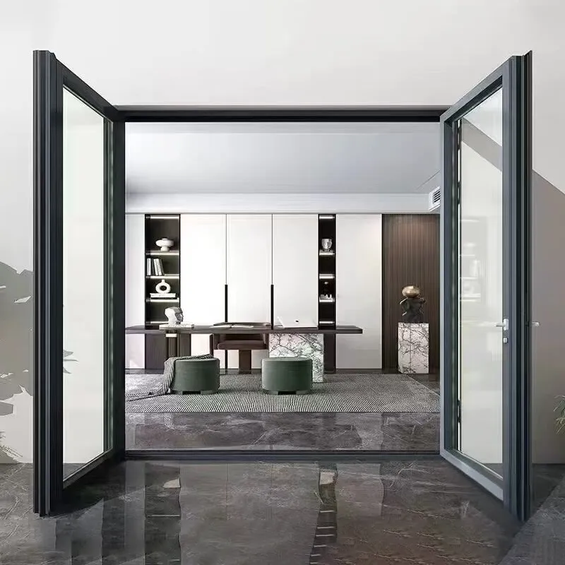 Aluminio aleazioko ateen abantailak