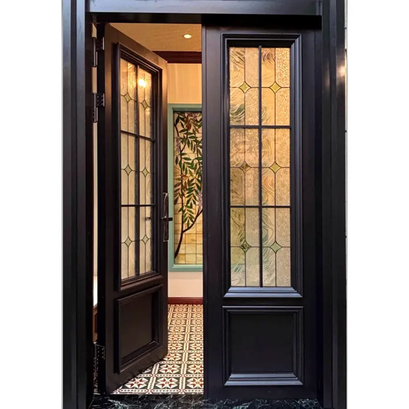 Aluminiozko Aleazio Diseinu Artistikoko Ateak