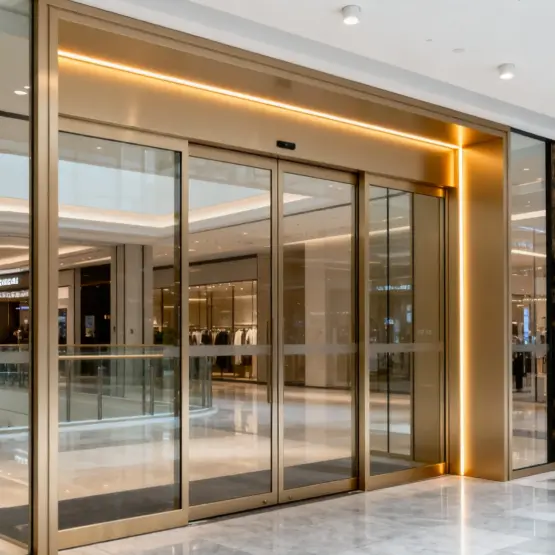 Aluminiozko aleazioko ate elektrikoak