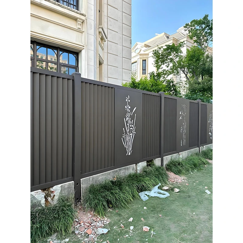 Aluminiozko aleaziozko pribatutasun-hesia